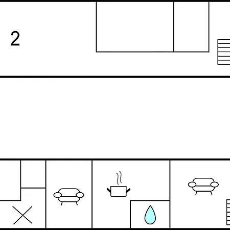 Stunning In With Kitchen Semesterbostad *