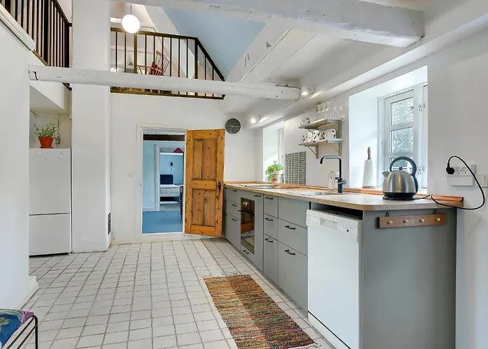 Stunning In With Kitchen Tatil Evi Haderslev